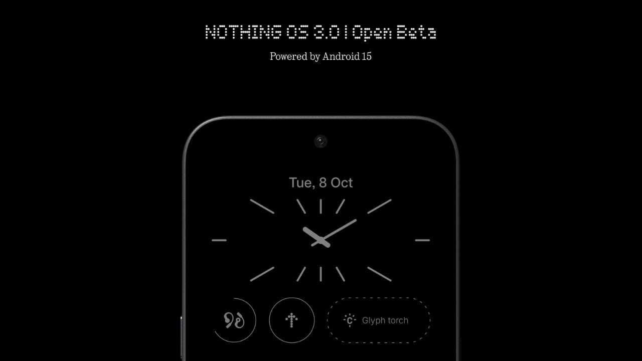 Nothing OS 3.0 Open Beta Timeline