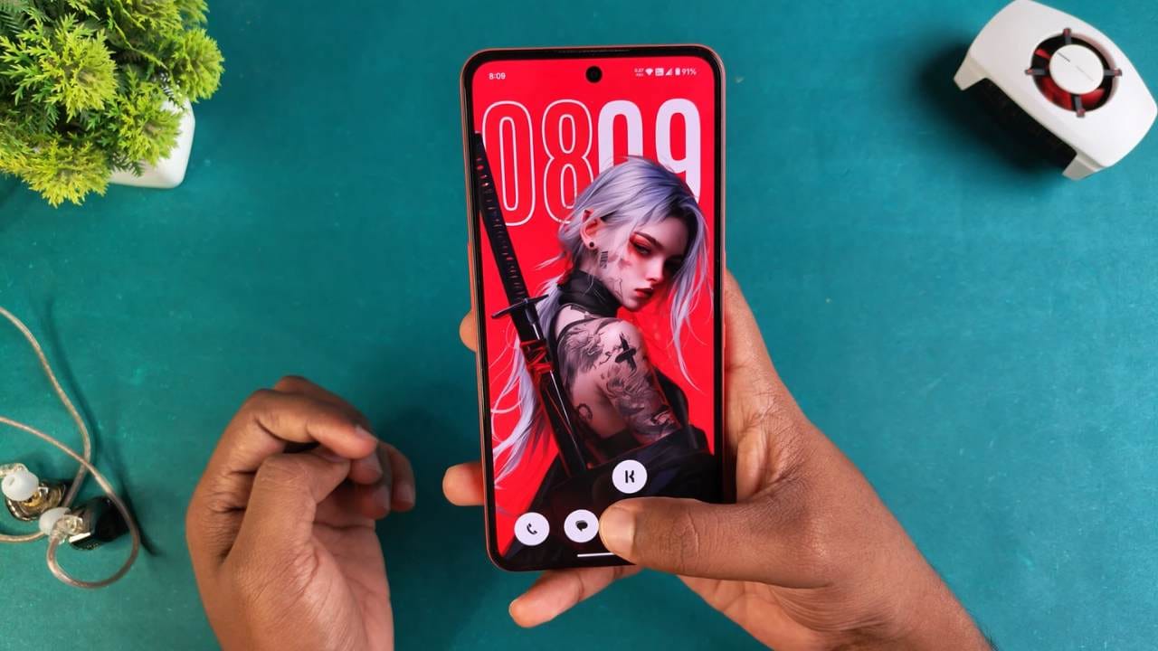 Depth effect wallpaper in Nothing Phone
