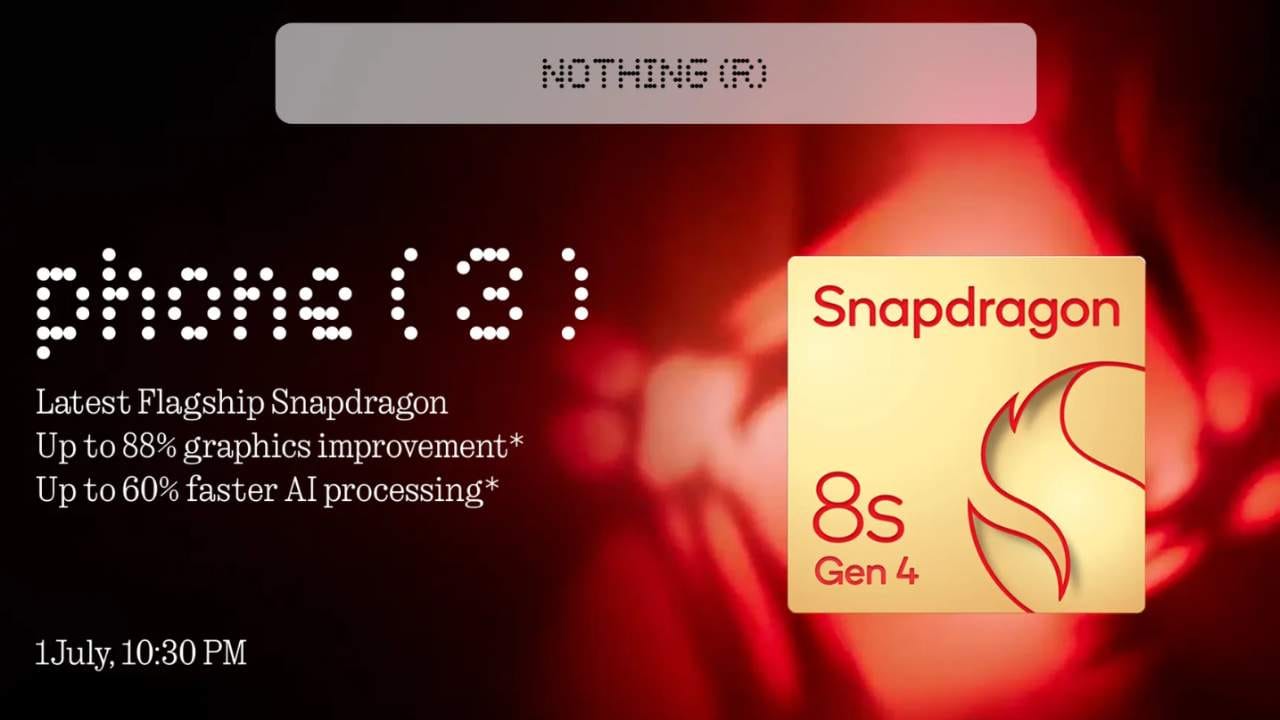 Nothing Phone 3 Processor