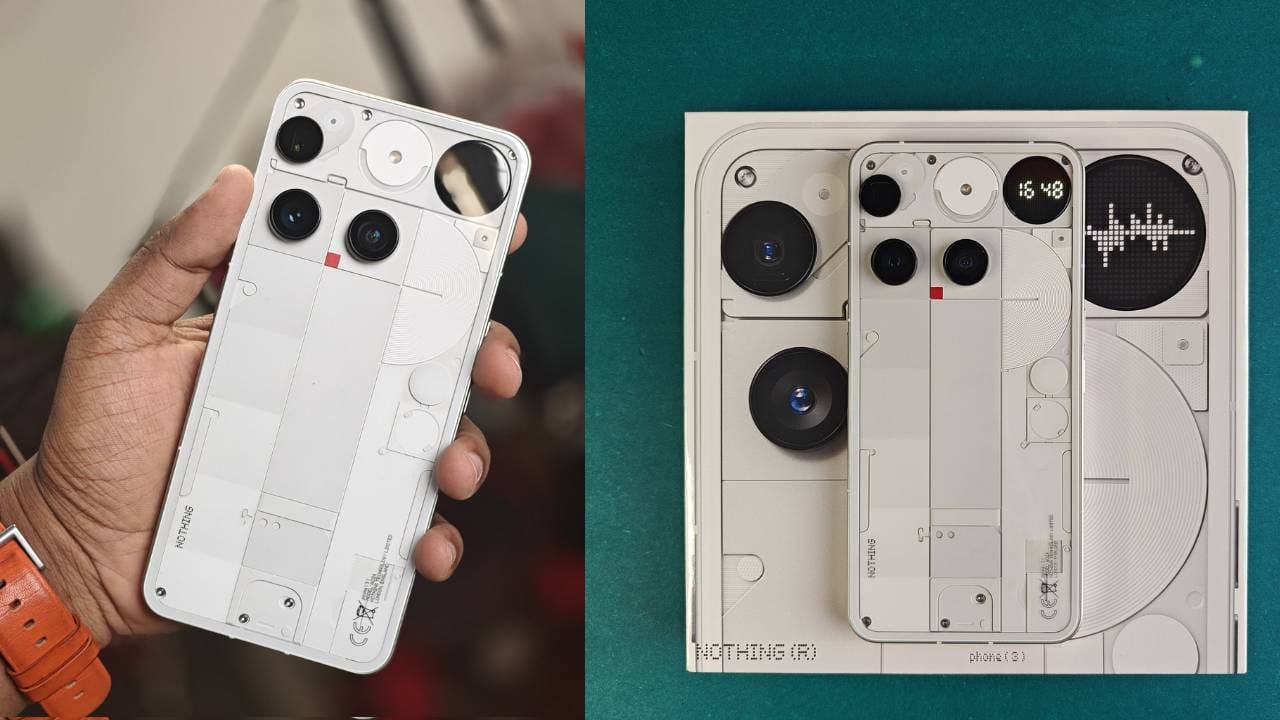 Nothing Phone 3 with Box