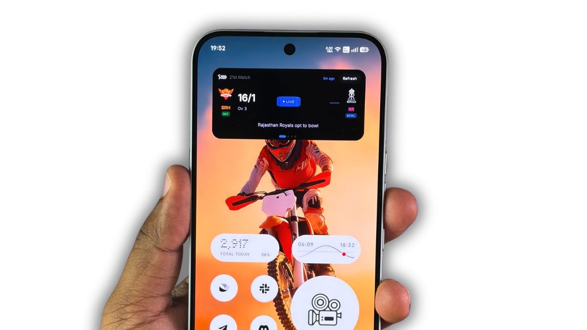 IPL Score Tracker essential Widget for Nothing Phones