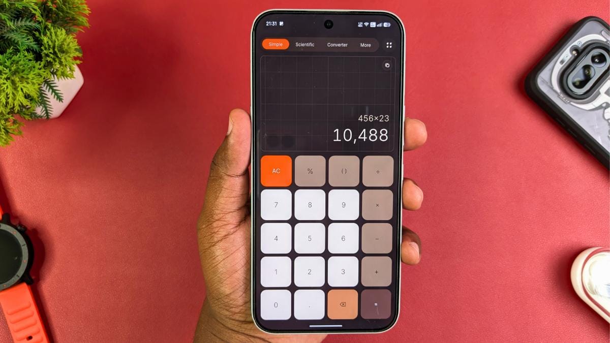 N Calc Nothing OS Inspired Calculator