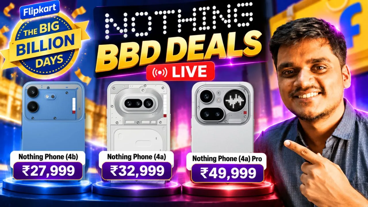 Nothing Phone Flipkart BBD Deals