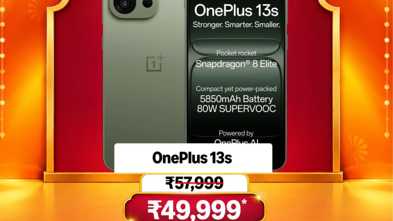 OnePlus 13s Amazon GIF Deal